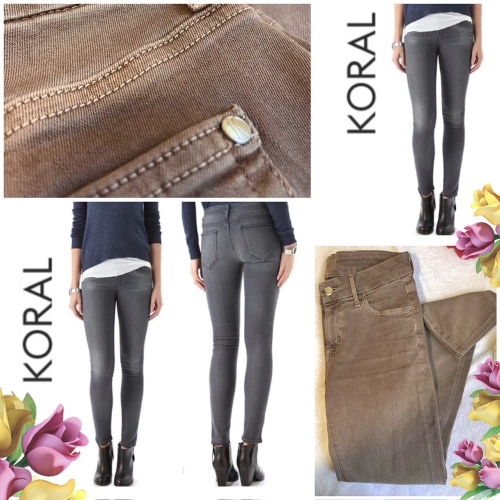 LIKE NEW Koral Women's Stylish Skinny Jeans Size 25